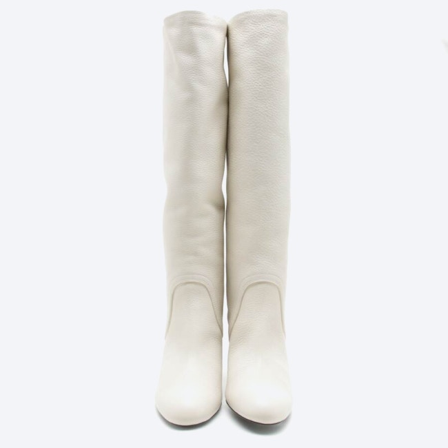 Image 2 of Boots EUR 40 Ivory in color White | Vite EnVogue