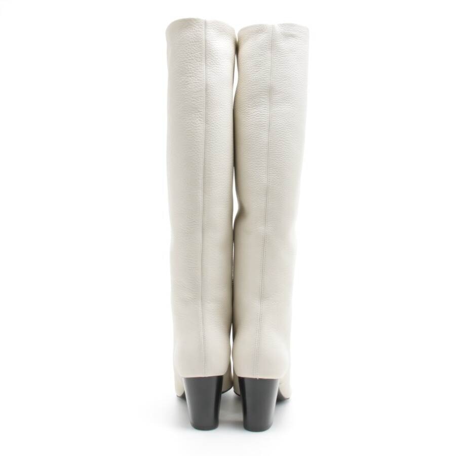 Image 3 of Boots EUR 40 Ivory in color White | Vite EnVogue
