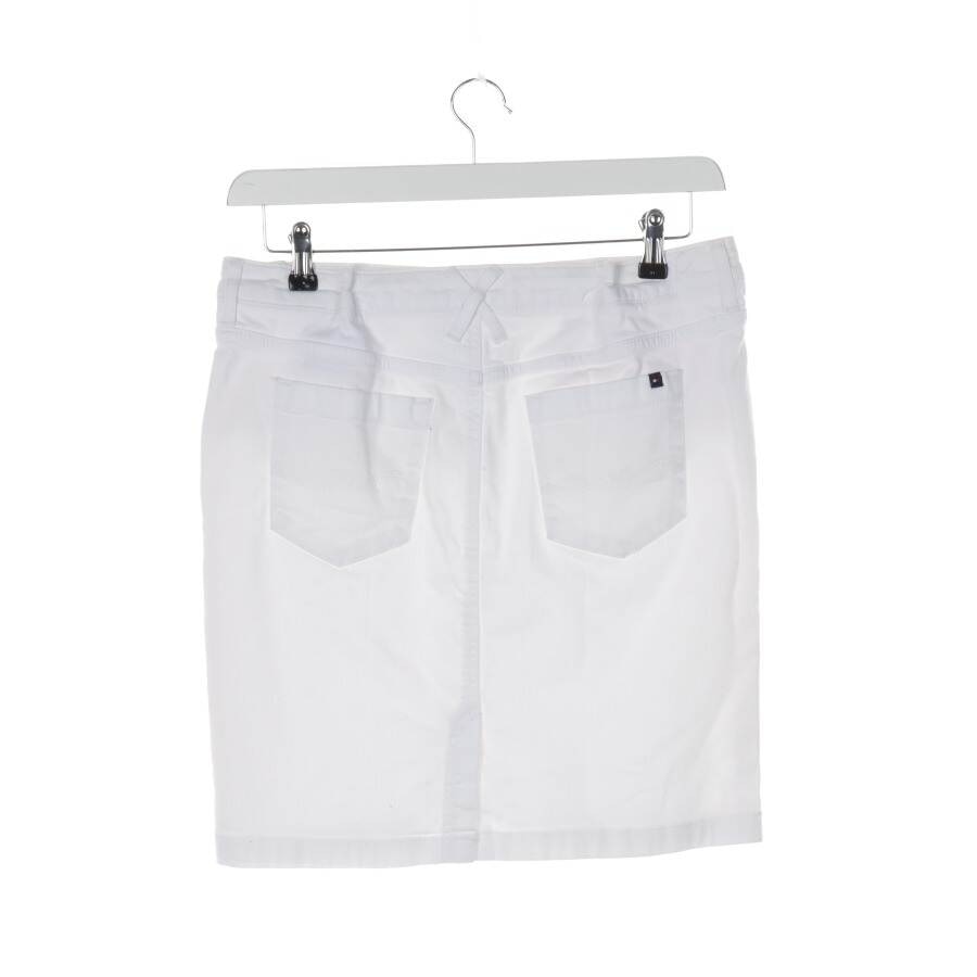 Image 2 of Mini Skirt 40 White in color White | Vite EnVogue
