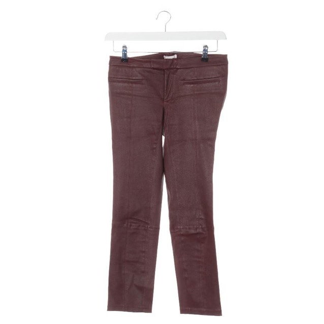 Image 1 of Leather Pants 34 Dark red | Vite EnVogue