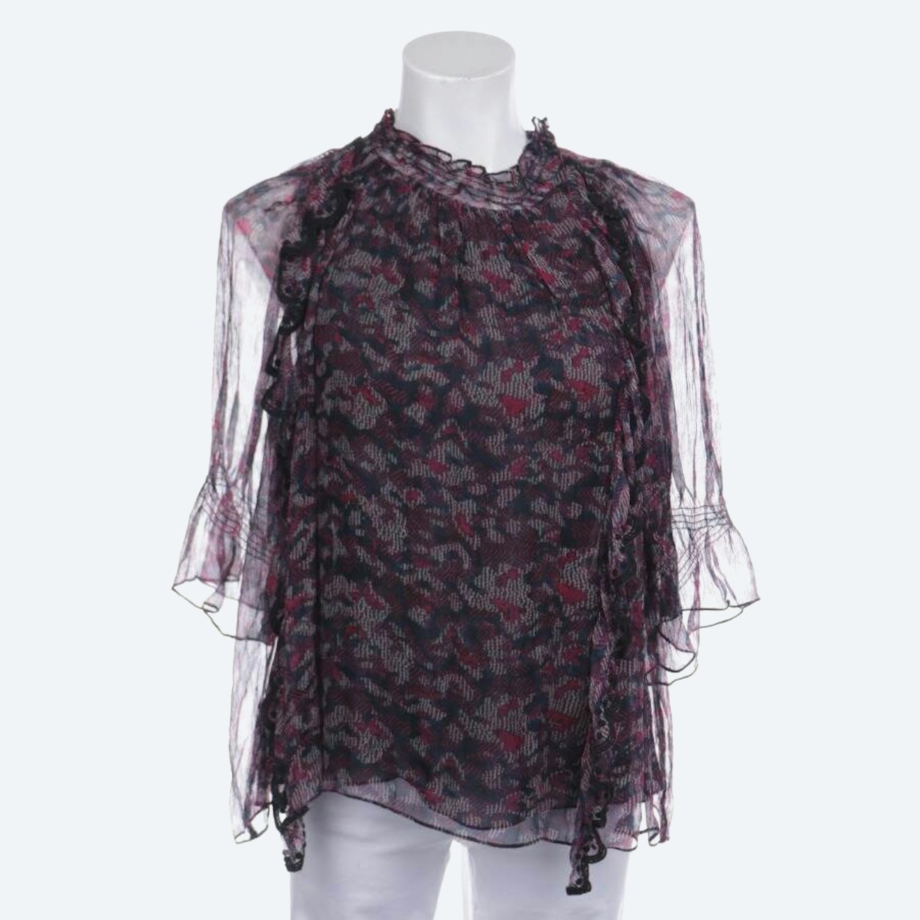 Image 1 of Shirt Blouse 32 Multicolored in color Multicolored | Vite EnVogue