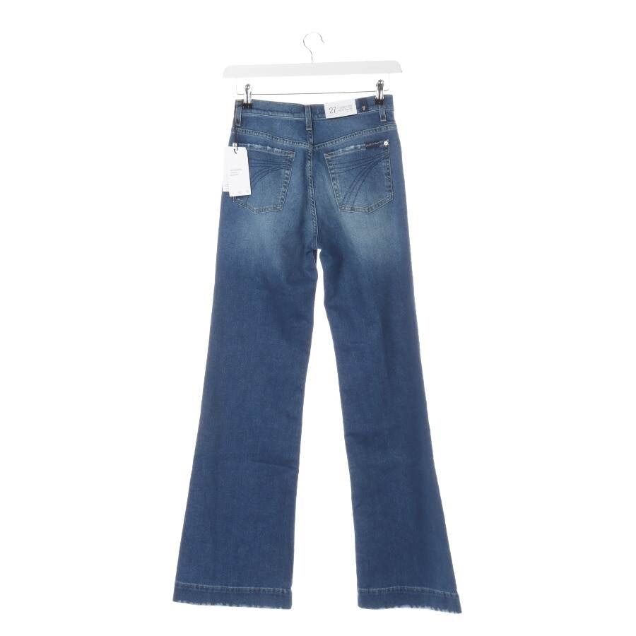 Image 2 of Jeans Flared W27 Blue in color Blue | Vite EnVogue