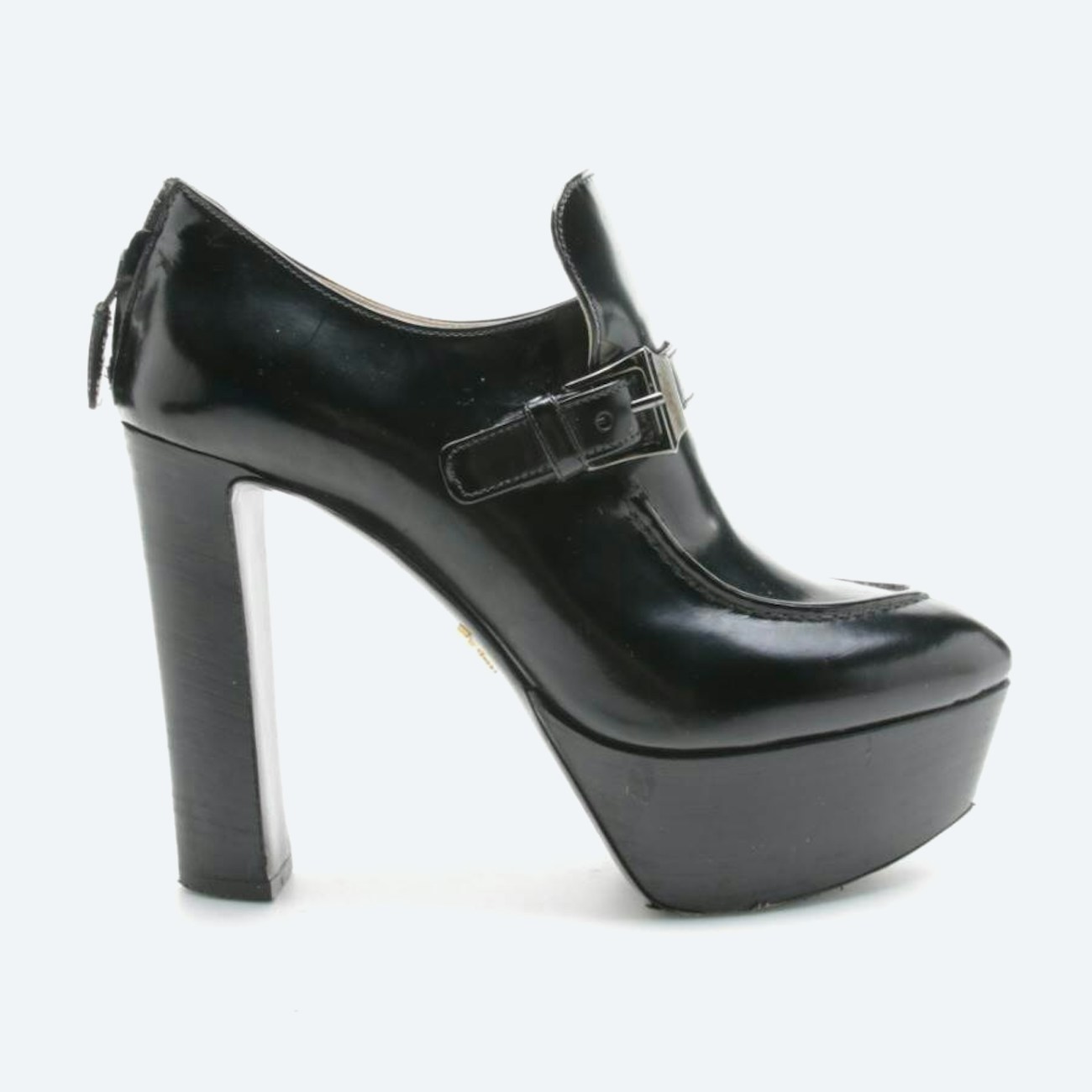 Image 1 of Ankle Pumps EUR 37 Black in color Black | Vite EnVogue