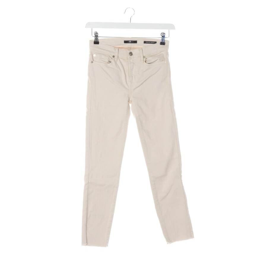 Image 1 of Jeans Skinny W27 Beige in color White | Vite EnVogue