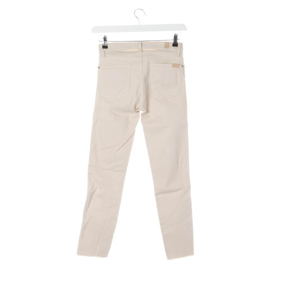 Image 2 of Jeans Skinny W27 Beige in color White | Vite EnVogue