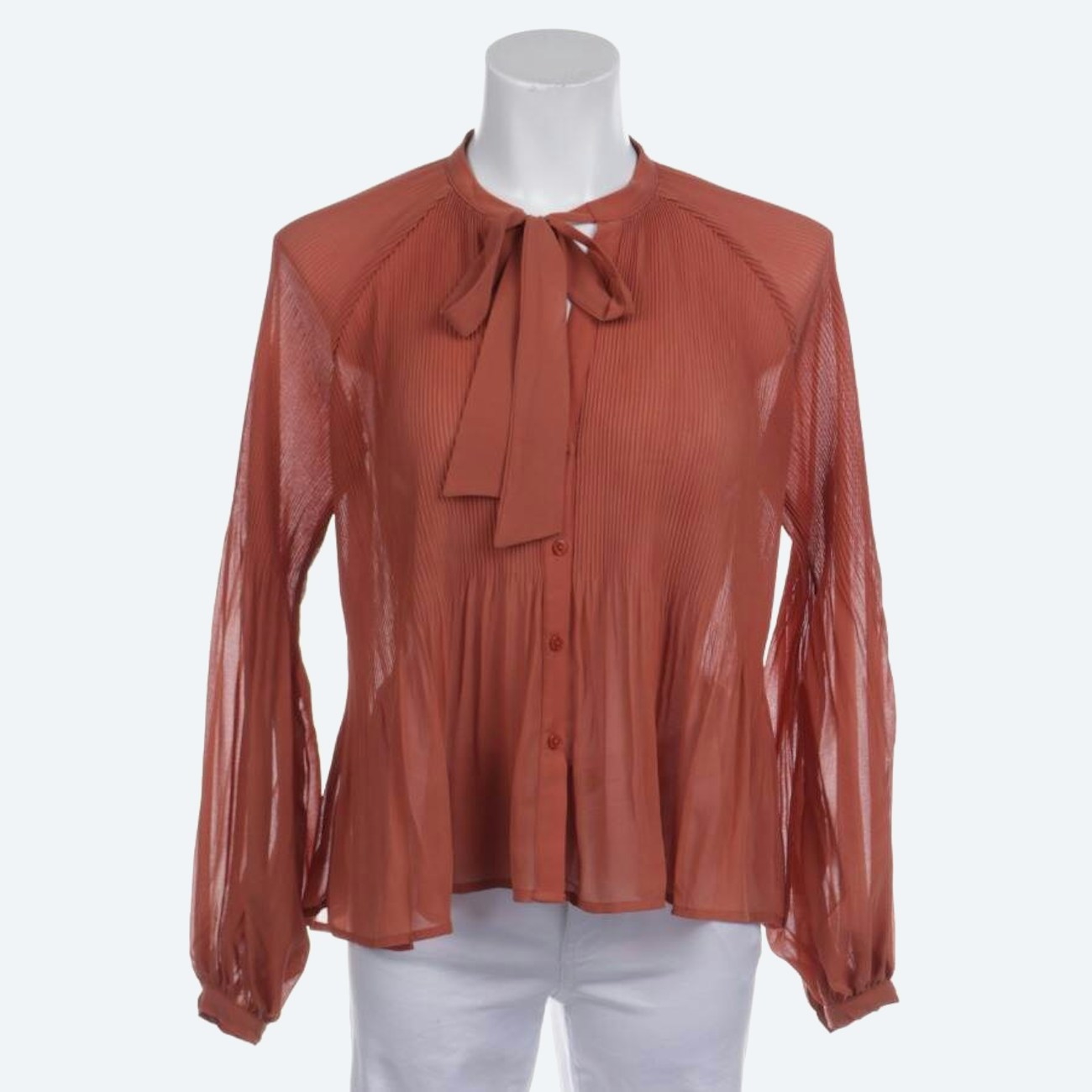 Image 1 of Shirt XS Tomato red in color Orange | Vite EnVogue