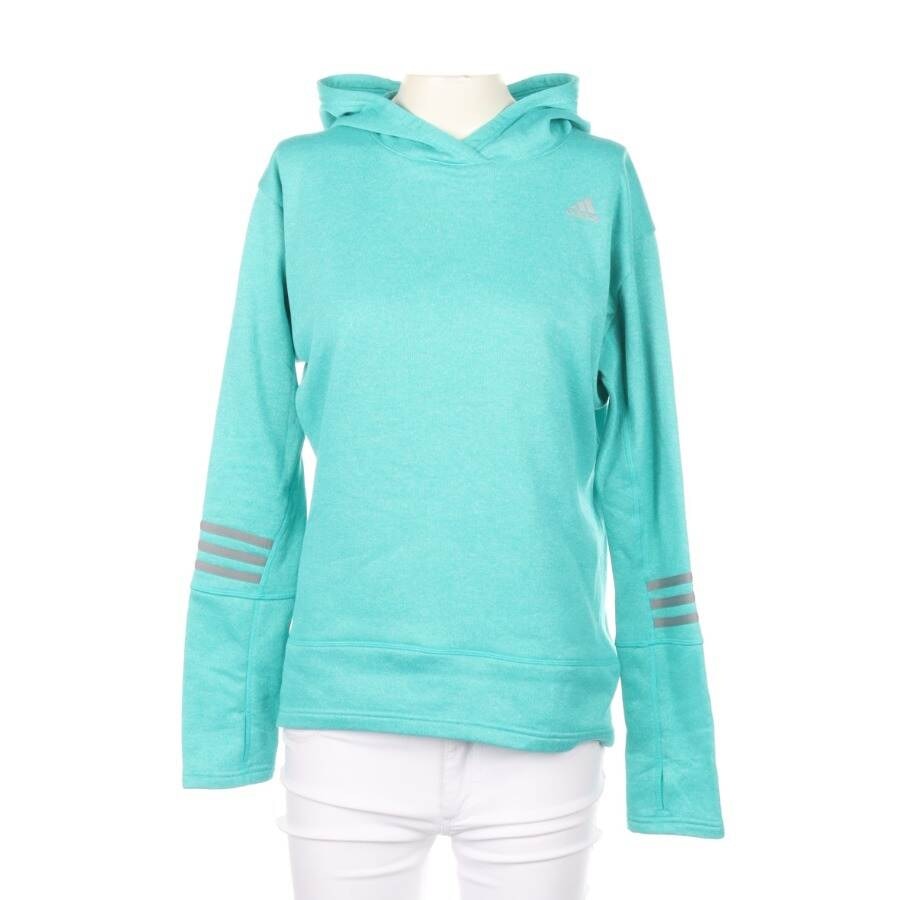 Image 1 of Hooded Sweatshirt S Turquoise in color Blue | Vite EnVogue