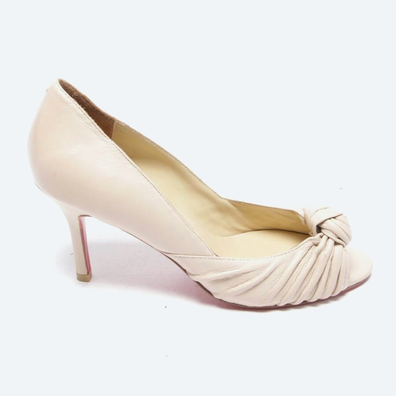 Image 1 of Peep Toes EUR 39 Beige in color White | Vite EnVogue