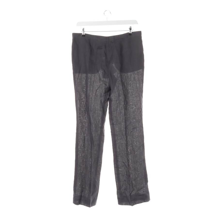 Image 2 of Linen Pants 42 Gray in color Gray | Vite EnVogue