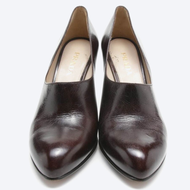 Image 2 of High Heels EUR38 Dark brown in color Brown | Vite EnVogue