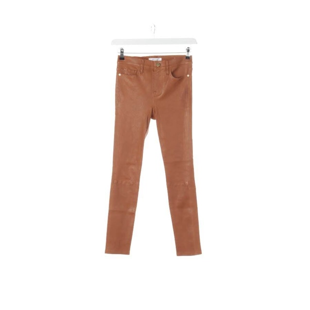 Image 1 of Leather Pants W26 Brown | Vite EnVogue