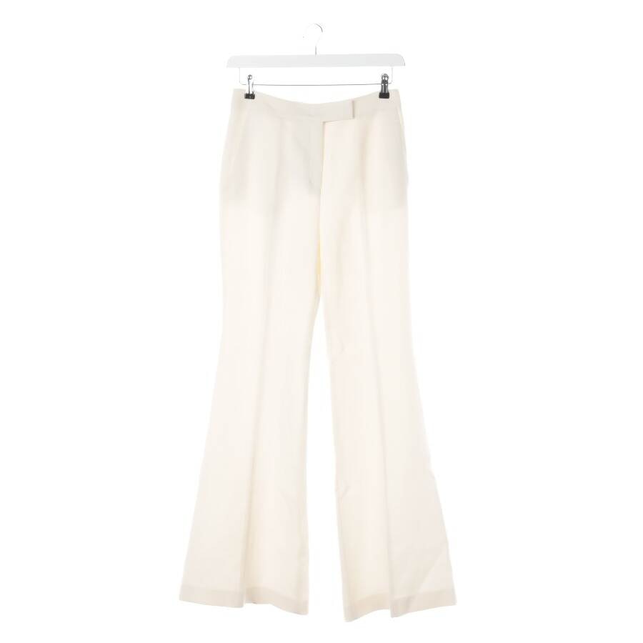 Image 1 of Wool Pants 36 Cream in color White | Vite EnVogue