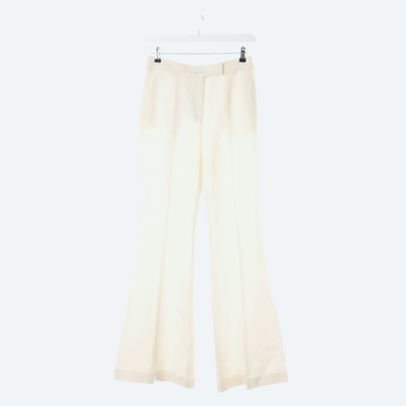 Image 1 of Wool Pants 36 Cream in color White | Vite EnVogue