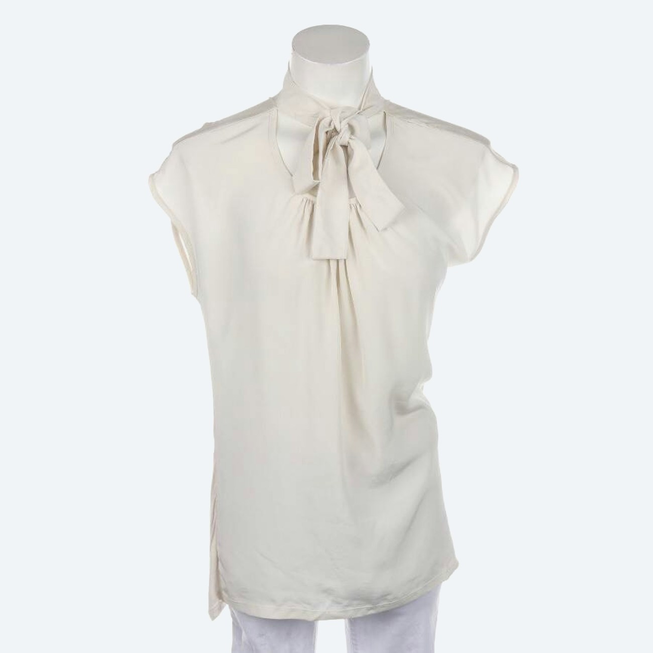Image 1 of Shirt Blouse 38 Ivory in color White | Vite EnVogue