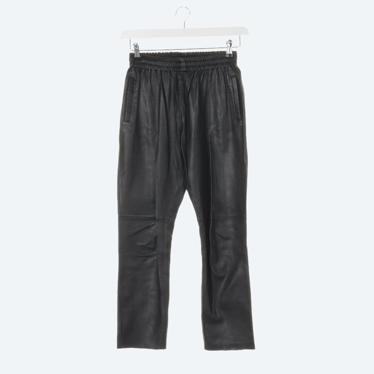 Image 1 of Leather Pants S Black in color Black | Vite EnVogue