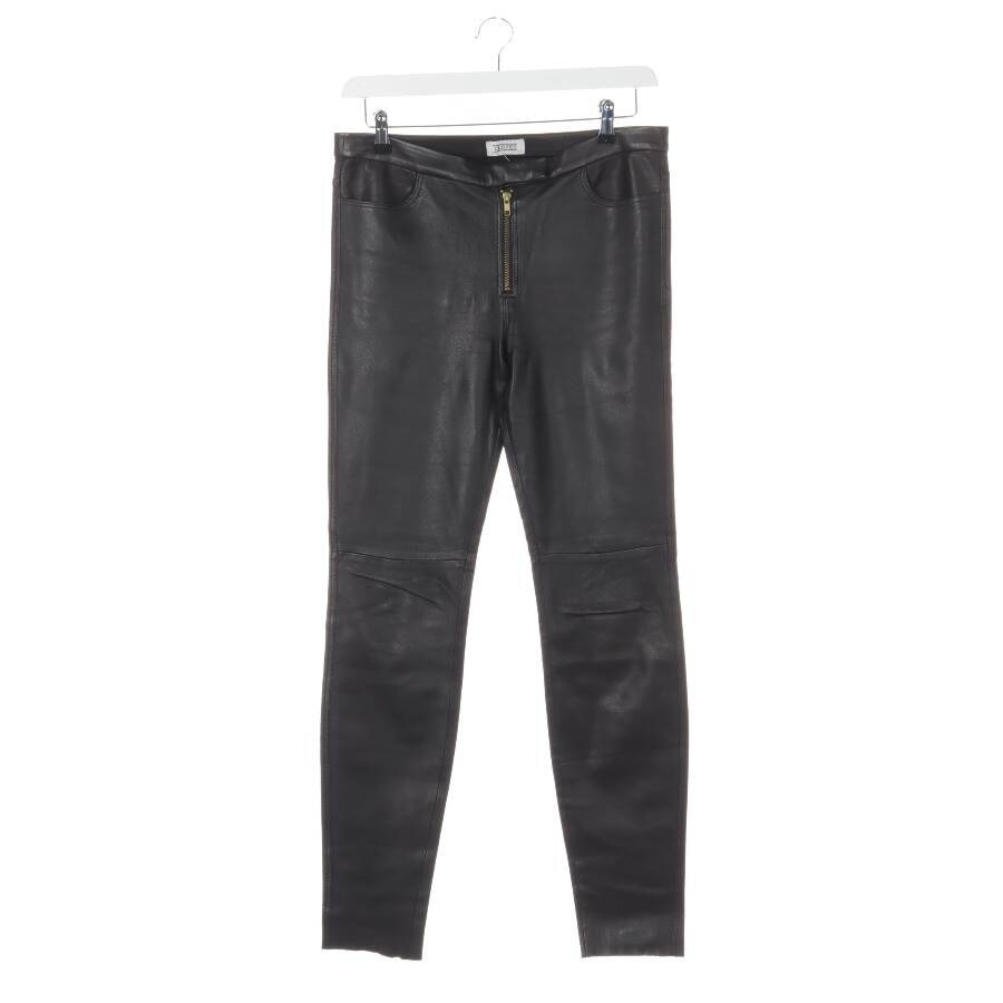 Image 1 of Leather Pants W29 Black in color Black | Vite EnVogue