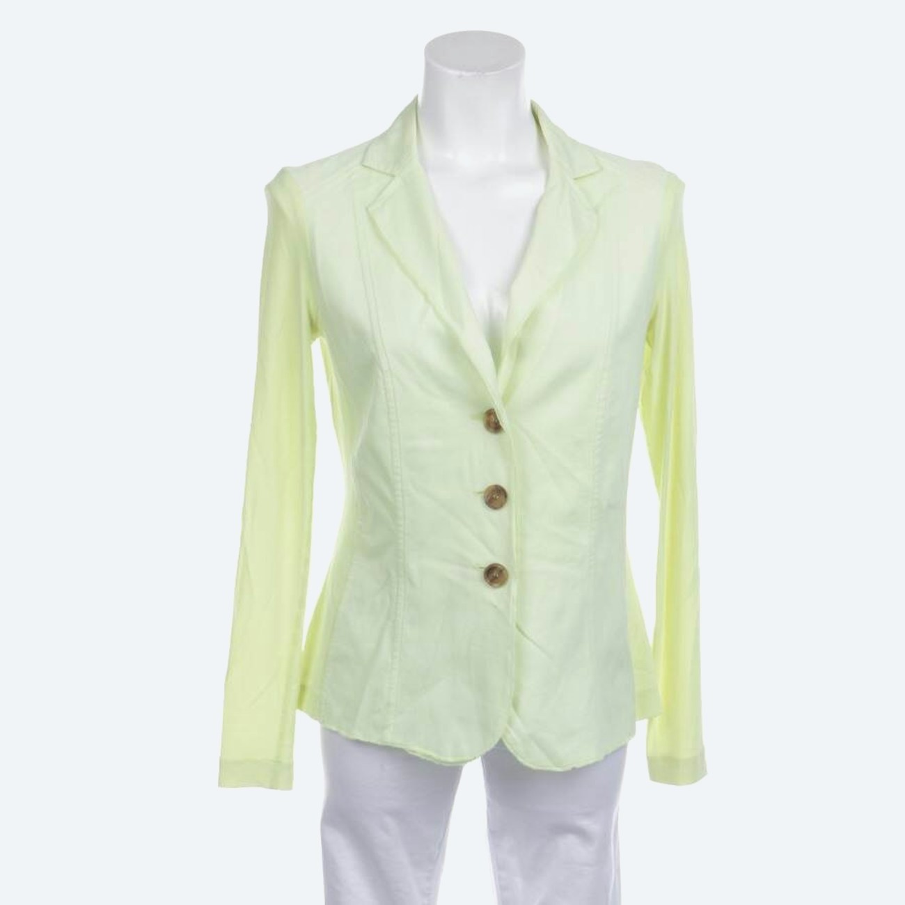 Image 1 of Blazer 38 Pastel yellow in color Yellow | Vite EnVogue