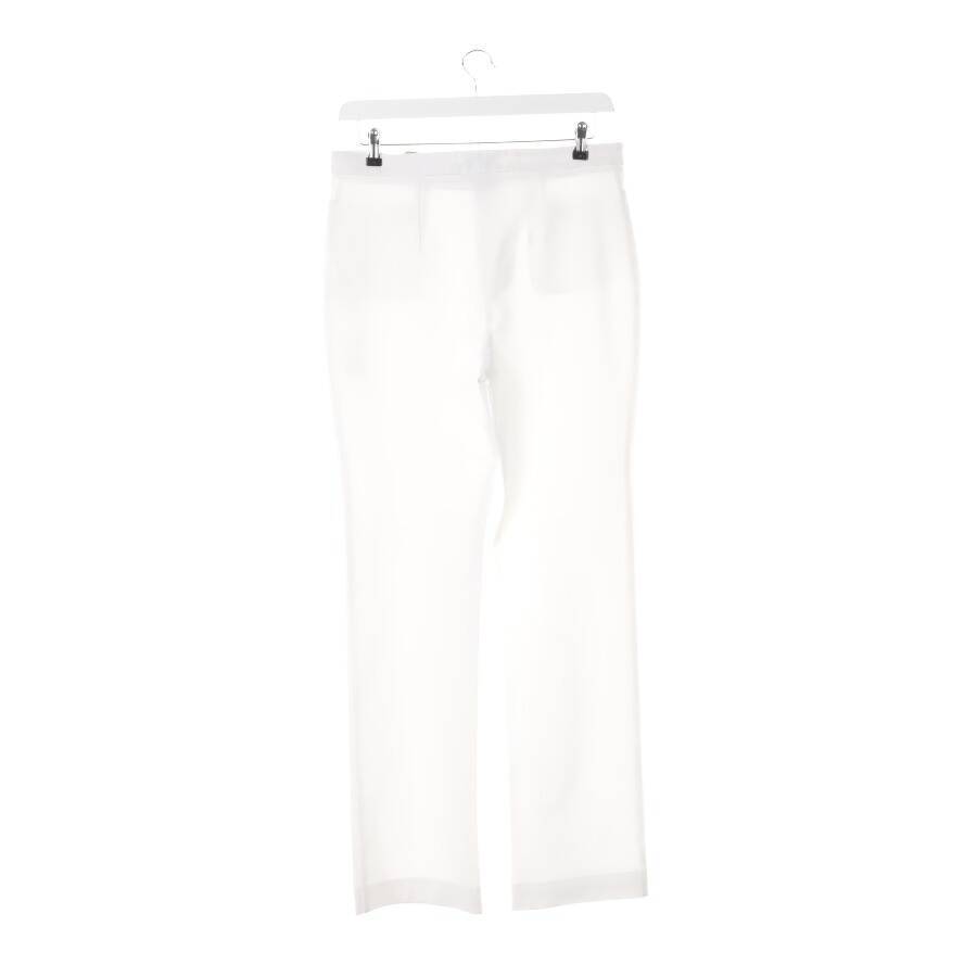 Image 2 of Trousers 42 Off white in color White | Vite EnVogue