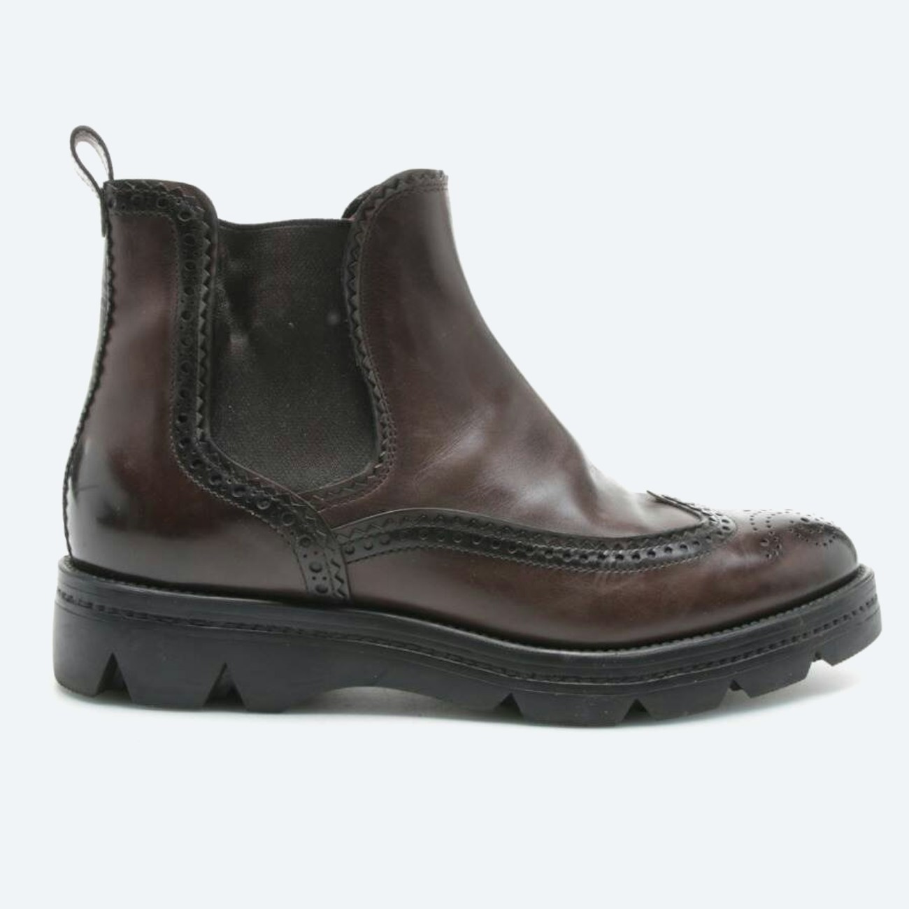 Image 1 of Chelsea Boots EUR 39.5 Dark Brown in color Brown | Vite EnVogue