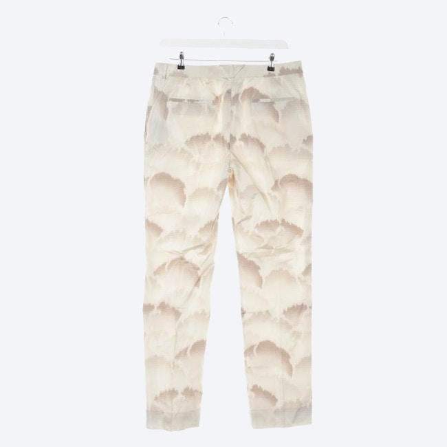 Image 2 of Silk Pants 40 Beige in color White | Vite EnVogue
