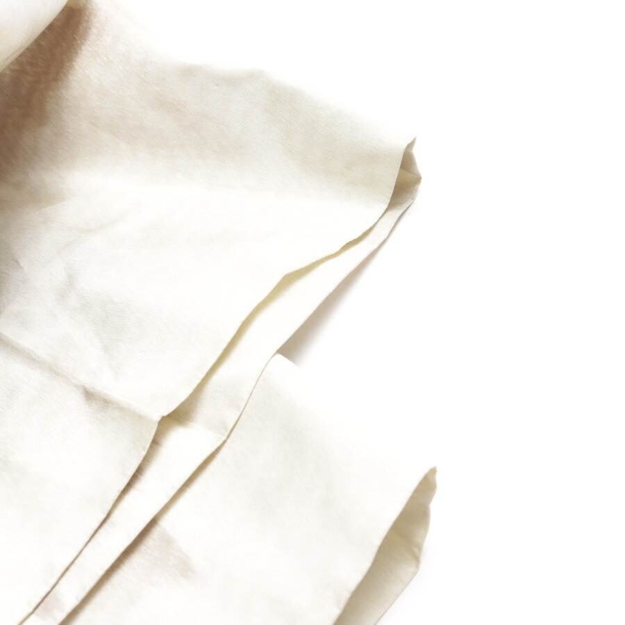Image 3 of Silk Pants 40 Beige in color White | Vite EnVogue
