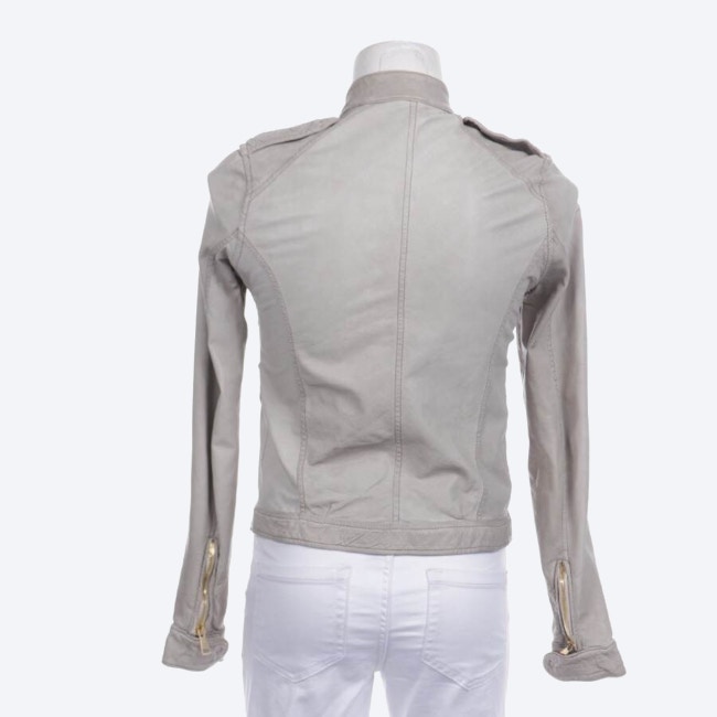 Image 2 of LeatherJacket 36 Lightgray in color Gray | Vite EnVogue