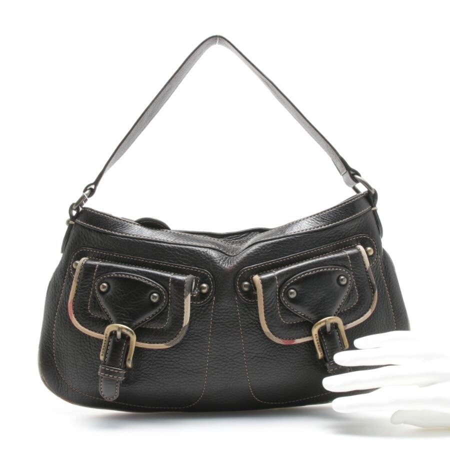 Image 4 of Handbag Dark brown in color Brown | Vite EnVogue