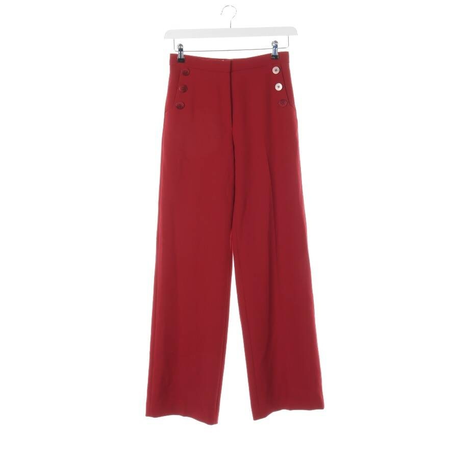 Image 1 of Trousers XS Red in color Red | Vite EnVogue