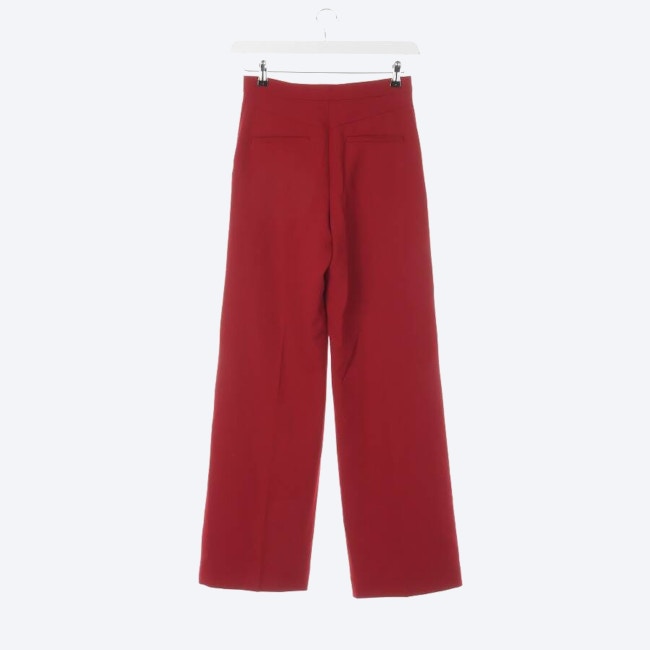 Image 2 of Trousers XS Red in color Red | Vite EnVogue