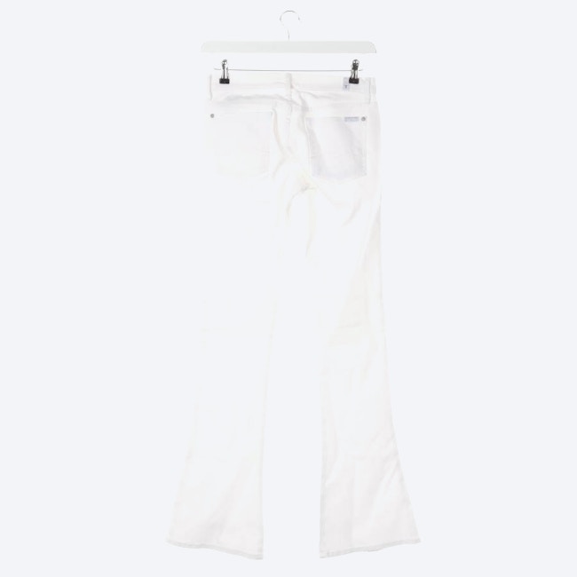 Image 2 of Jeans Flared W27 White in color White | Vite EnVogue