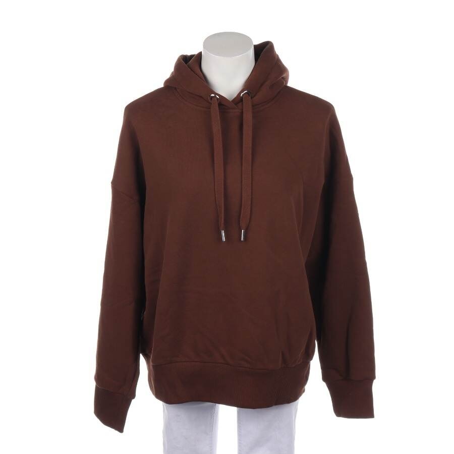 Image 1 of Hooded Sweatshirt M Brown in color Brown | Vite EnVogue