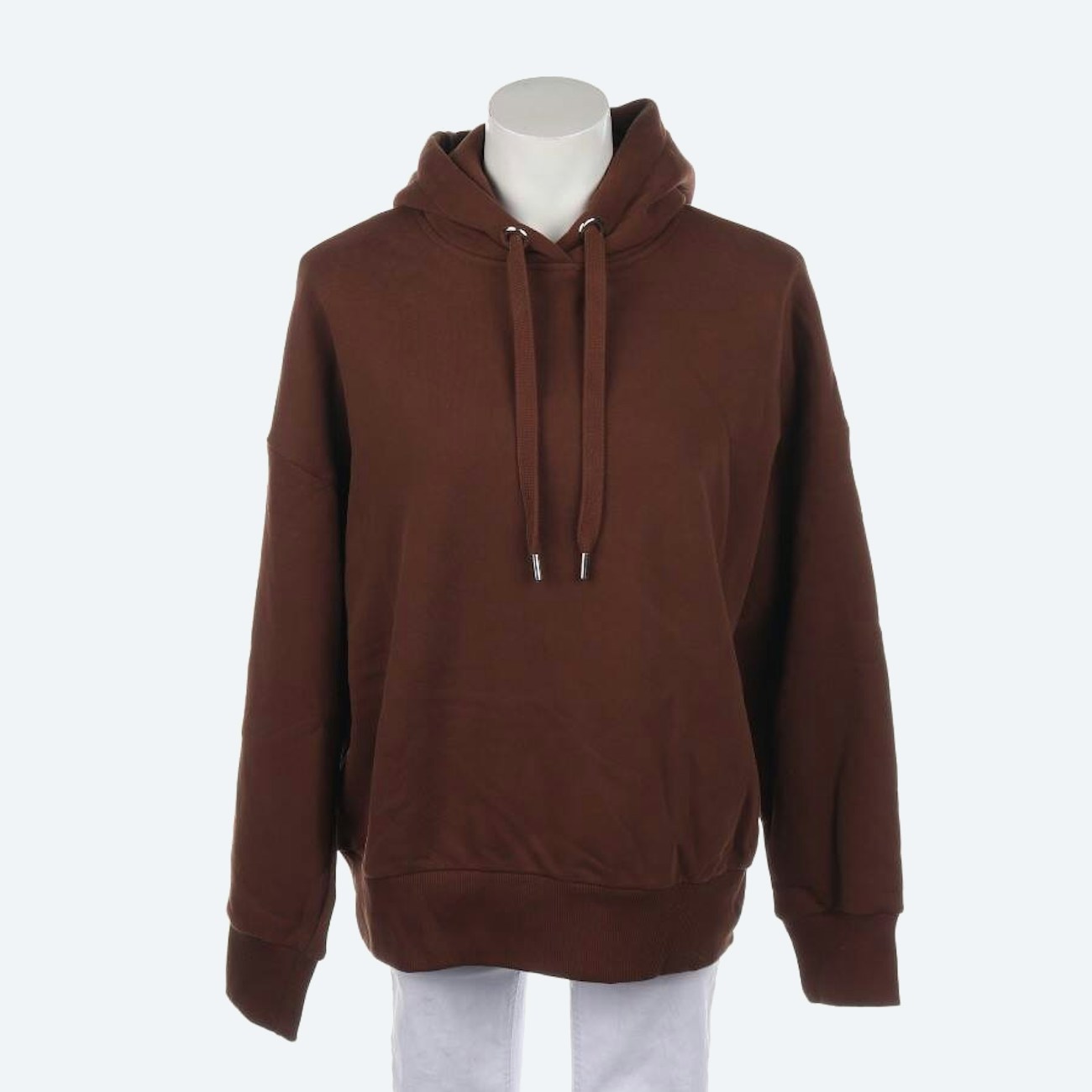 Image 1 of Hooded Sweatshirt M Brown in color Brown | Vite EnVogue