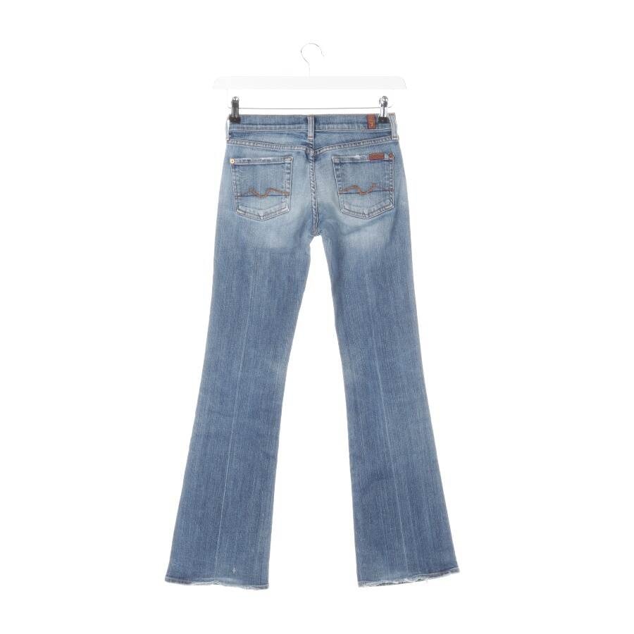Image 2 of Jeans Flared W25 Blue in color Blue | Vite EnVogue