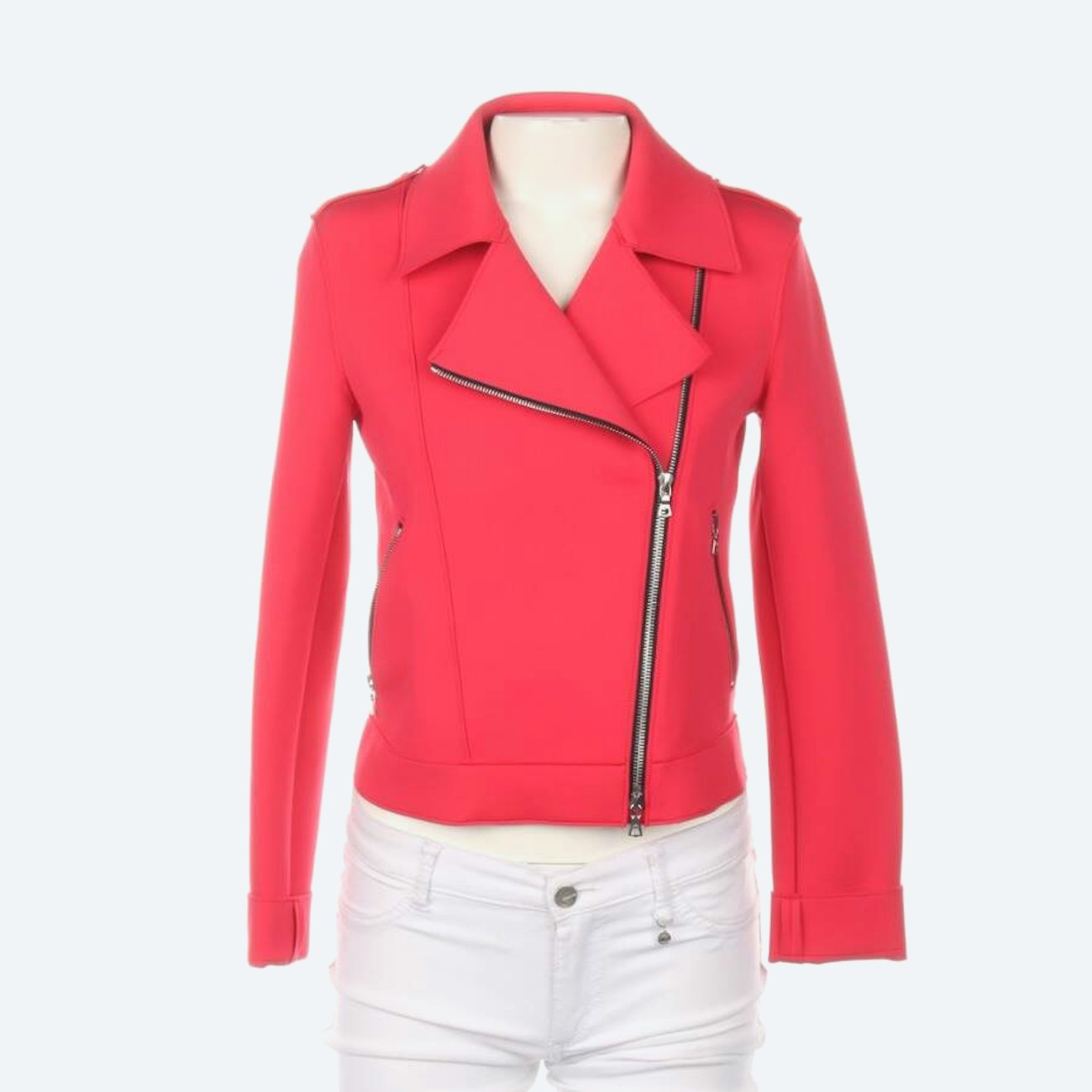 Image 1 of Between-seasons Jacket 34 Hotpink in color Pink | Vite EnVogue