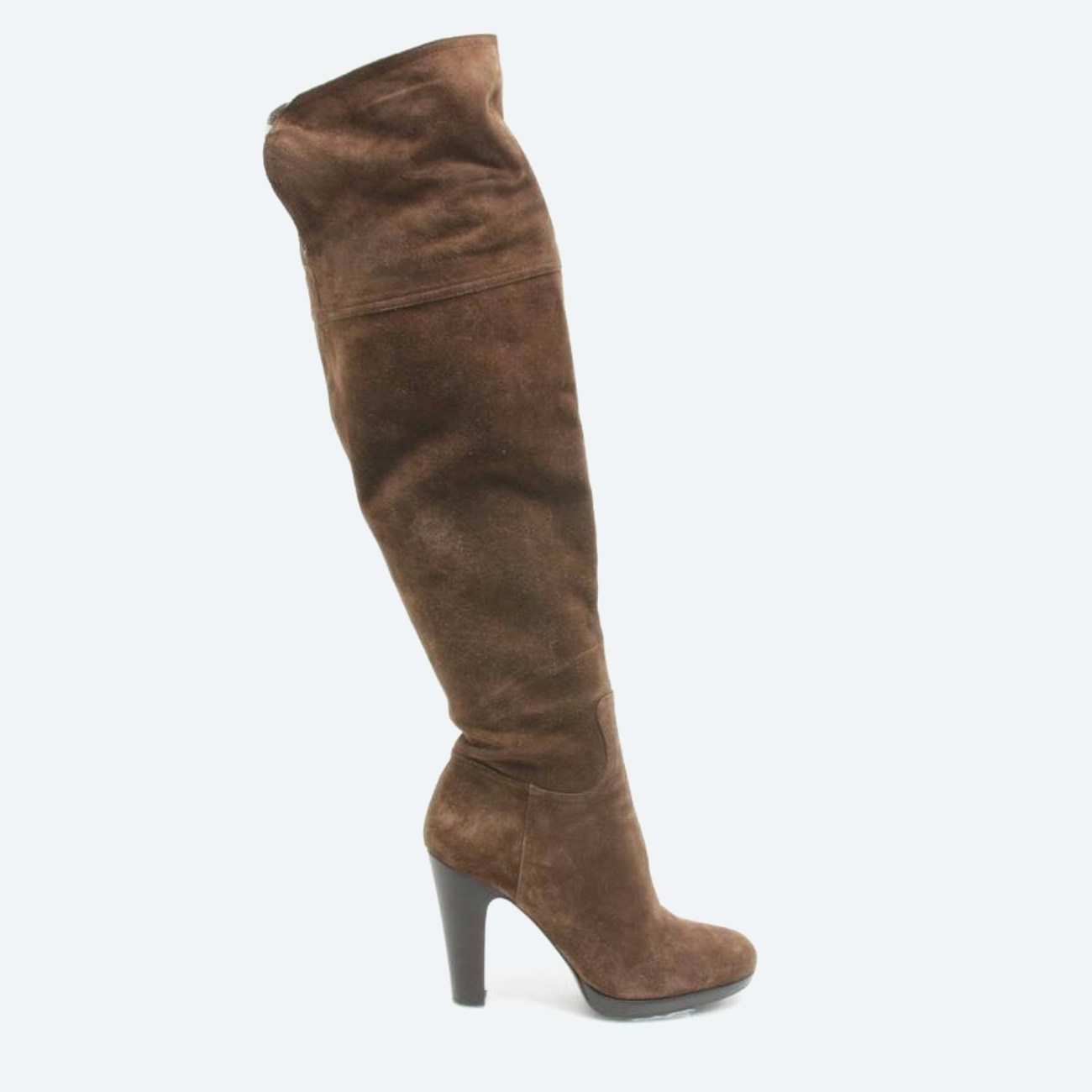 Image 1 of Overknee Boots EUR 38.5 Brown in color Brown | Vite EnVogue