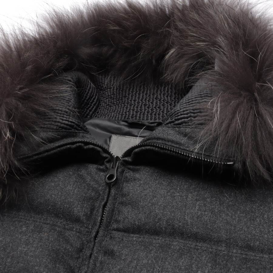 Image 3 of Wool Coat 34 Dark Gray in color Gray | Vite EnVogue