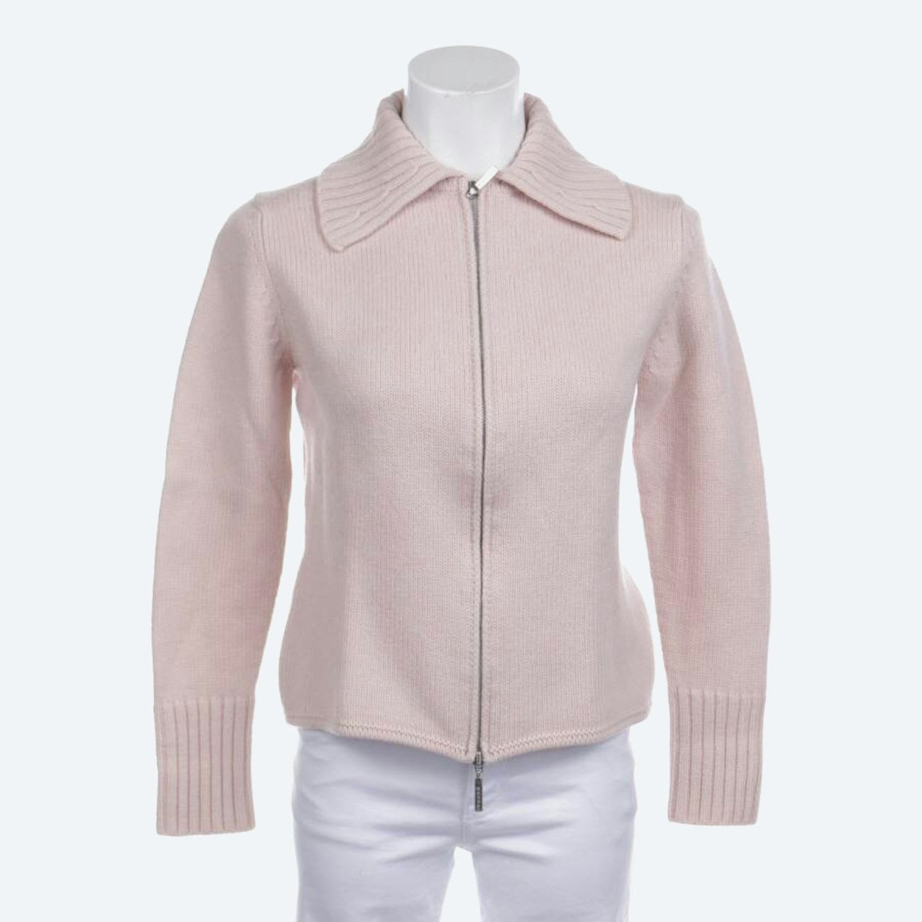Image 1 of Wool Cardigan 40 Nude in color Pink | Vite EnVogue