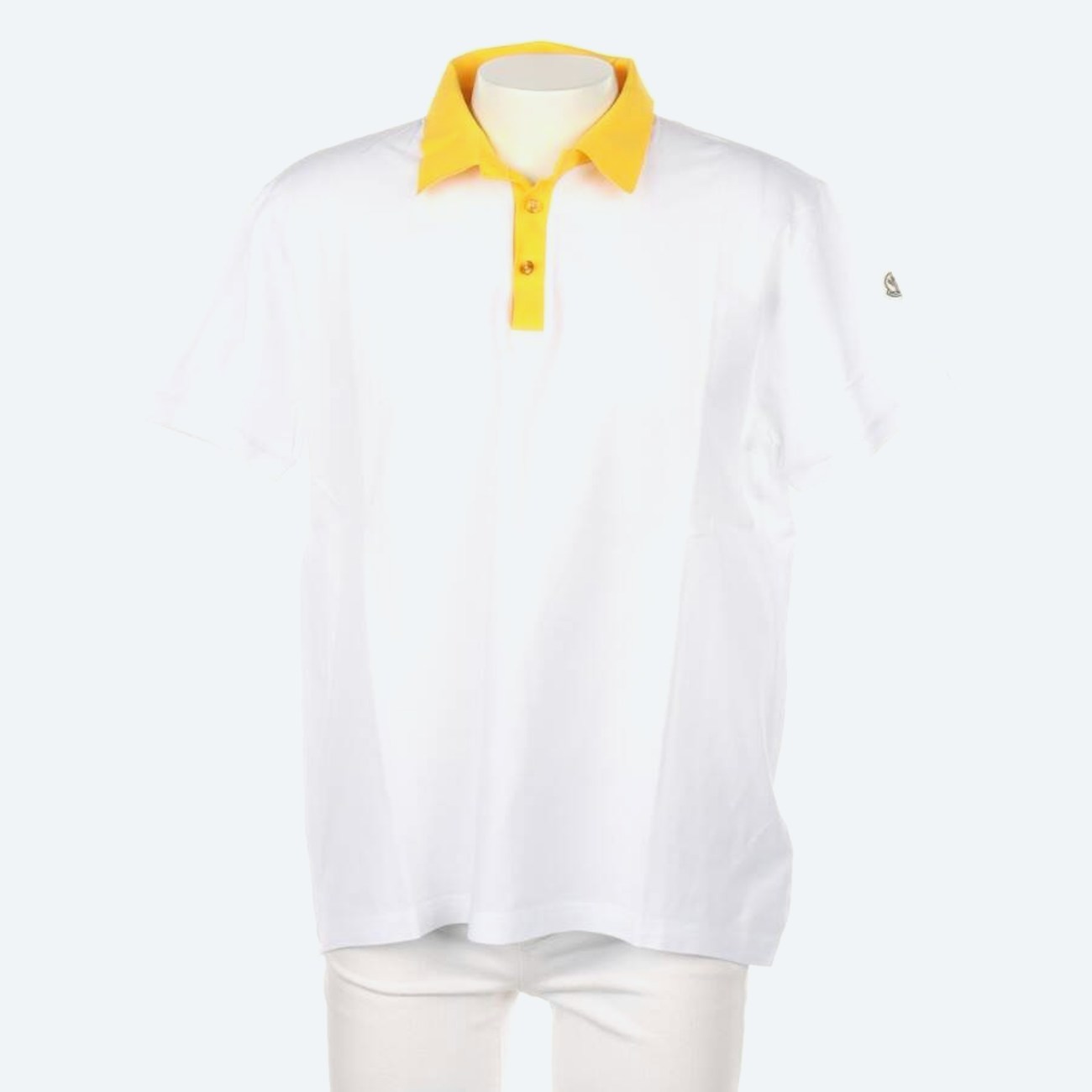 Image 1 of Polo Shirt 3XL White in color White | Vite EnVogue