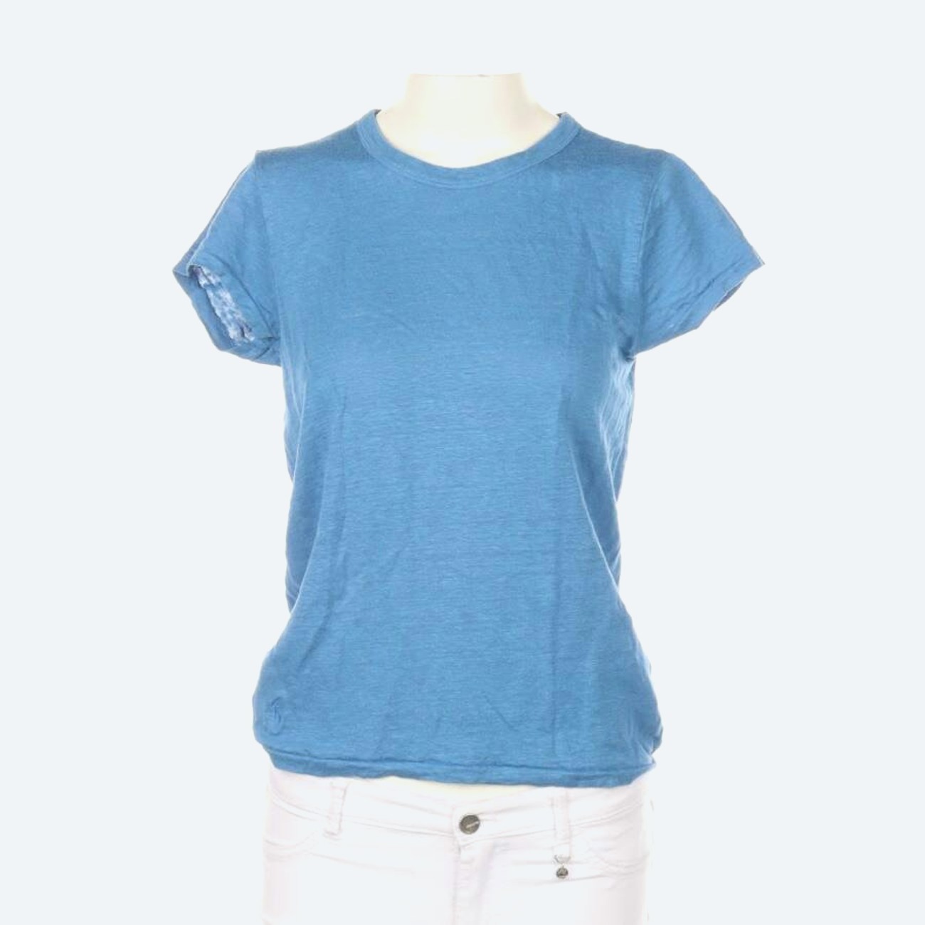 Bild 1 von Leinenshirt XS Blau in Farbe Blau | Vite EnVogue
