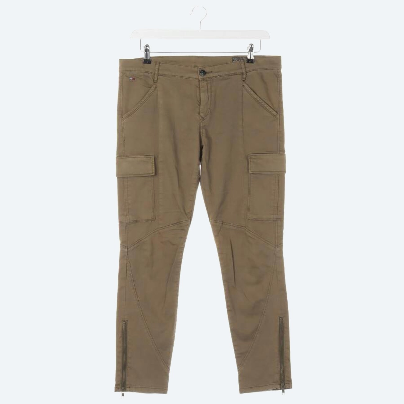 Image 1 of Trousers 42 Olive in color Green | Vite EnVogue