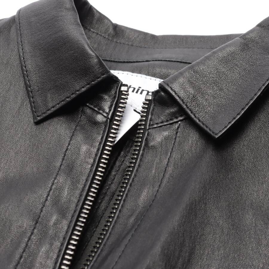Image 3 of LeatherJacket 38 Black in color Black | Vite EnVogue