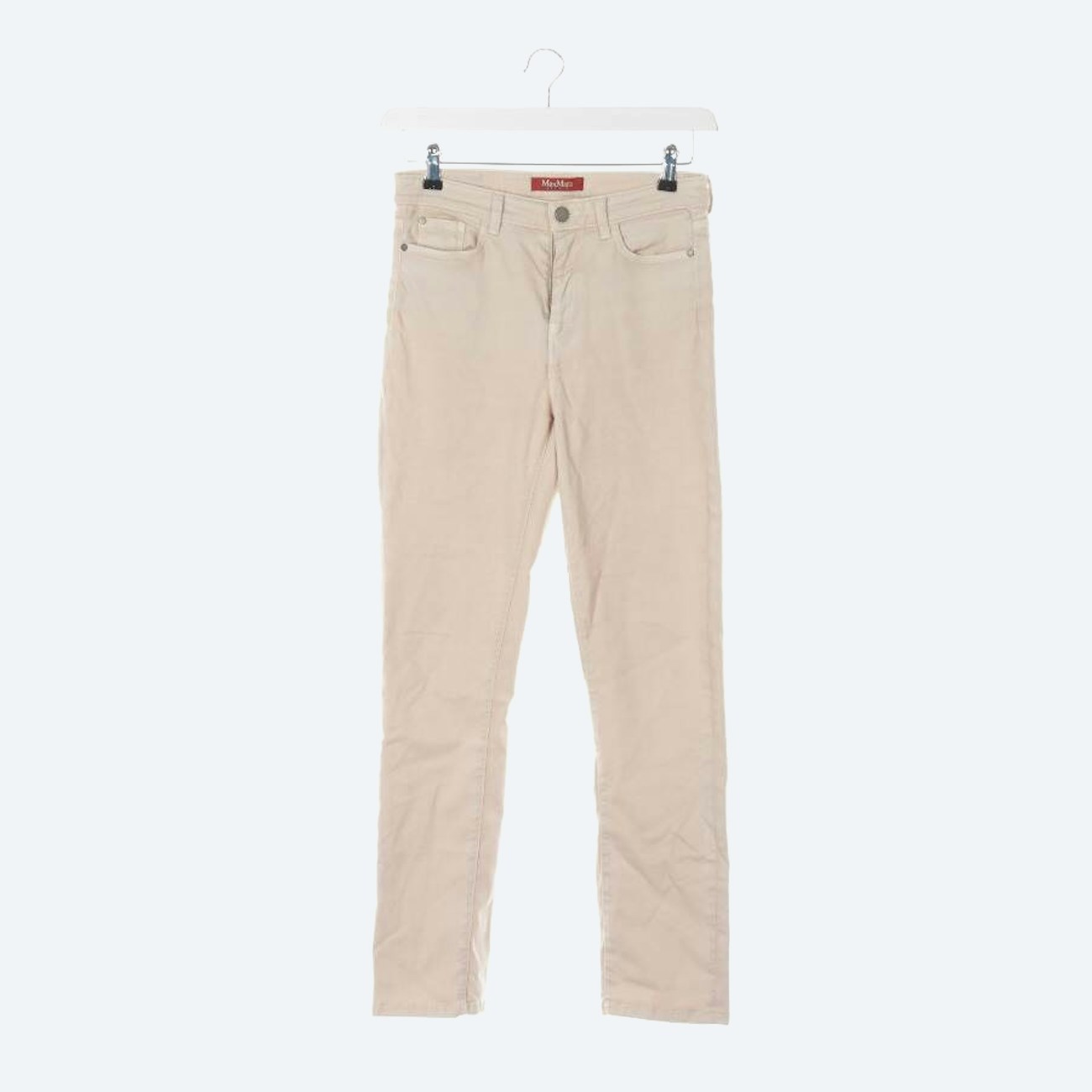 Bild 1 von Jeans Straight Fit 38 Beige in Farbe Weiss | Vite EnVogue