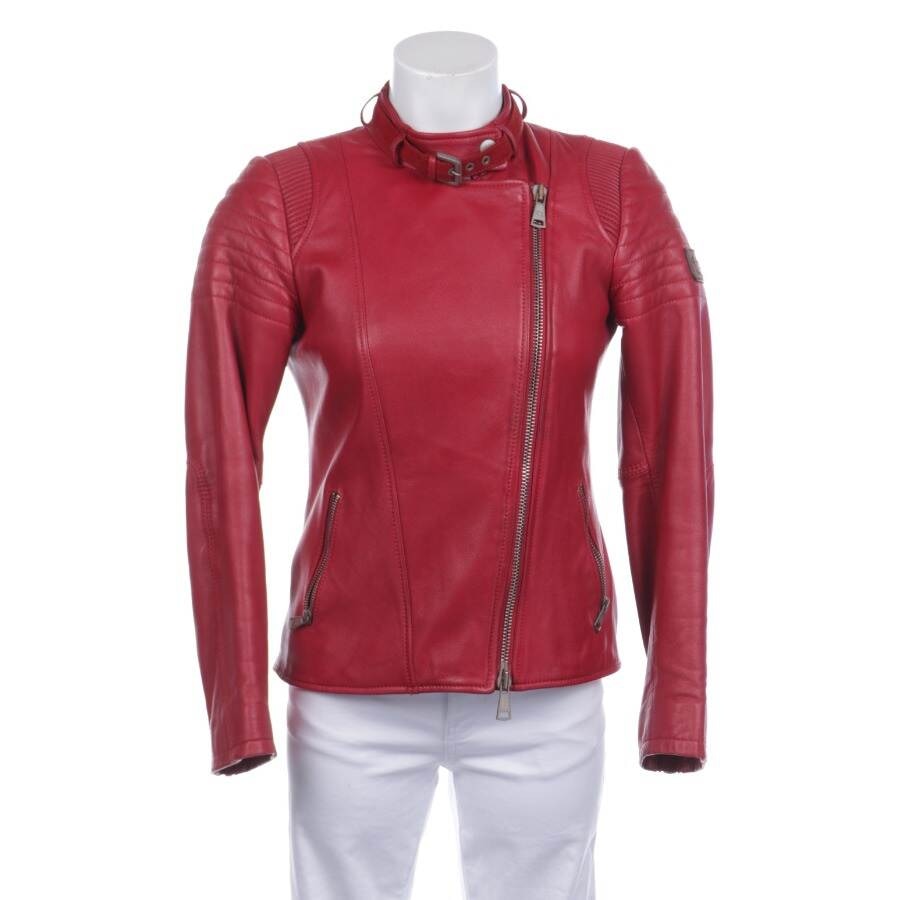 Image 1 of LeatherJacket M Red in color Red | Vite EnVogue