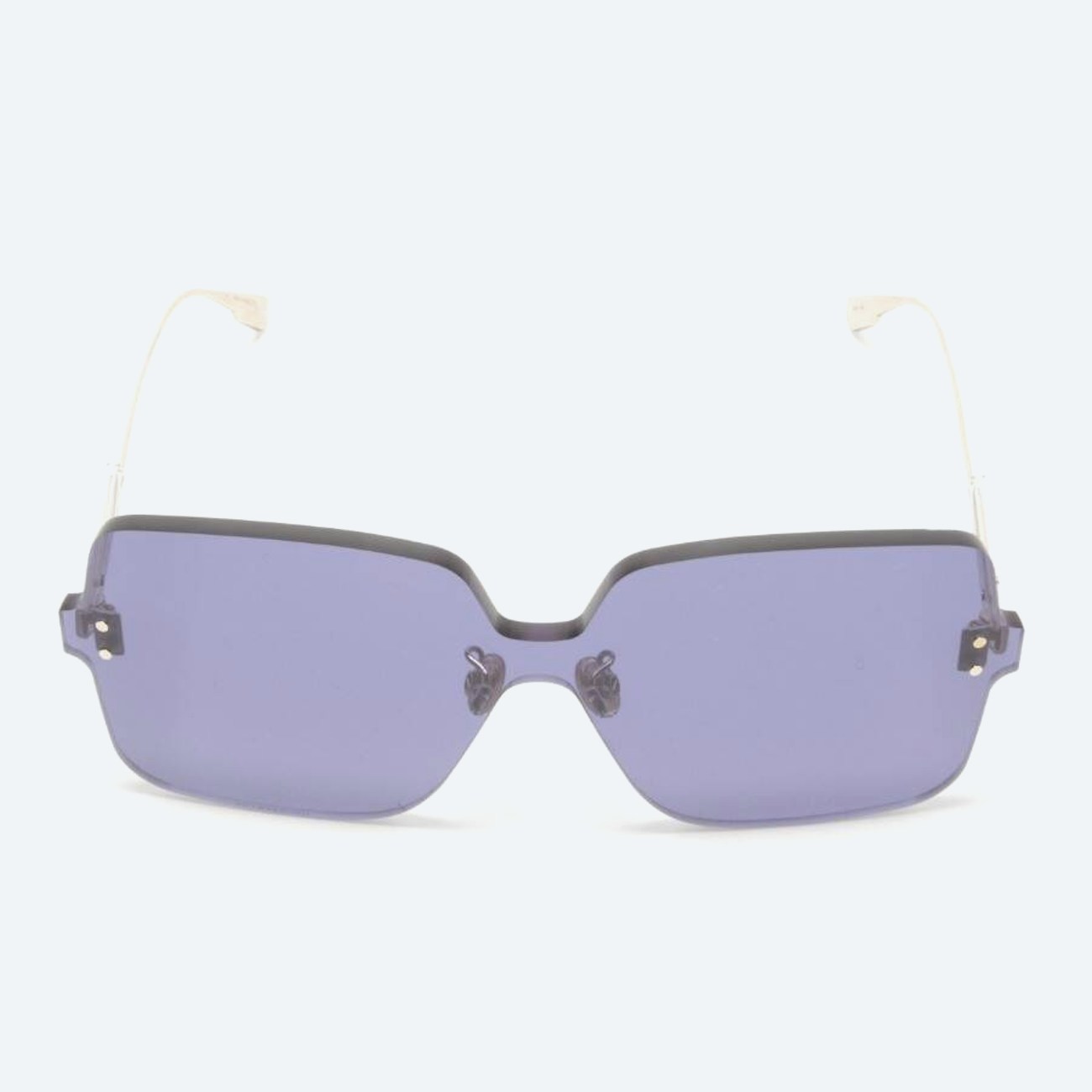 Image 1 of PJPKU Sunglasses Silver in color Metallic | Vite EnVogue