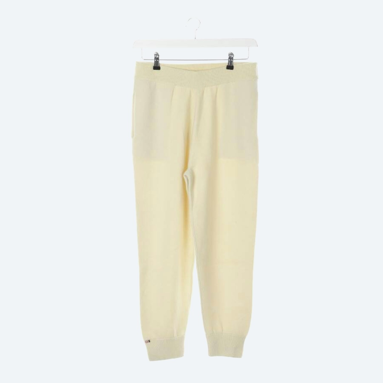Image 1 of Trousers 38 Pastel yellow in color Yellow | Vite EnVogue