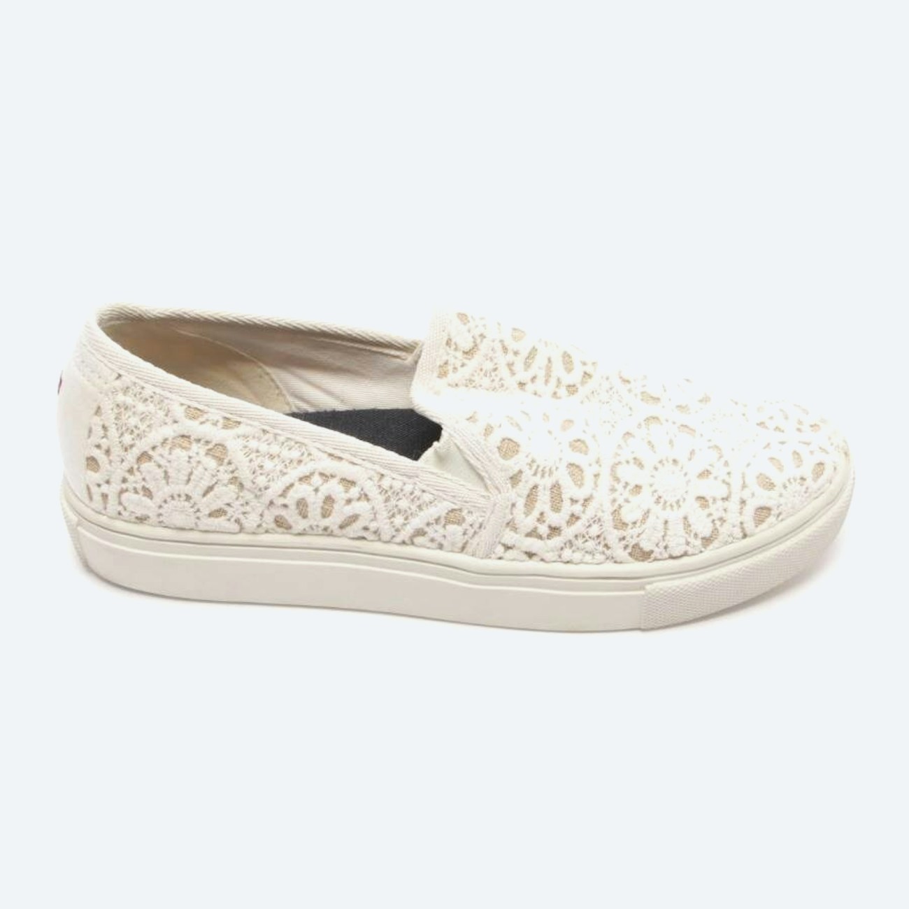 Image 1 of Loafers EUR 37 Beige in color White | Vite EnVogue