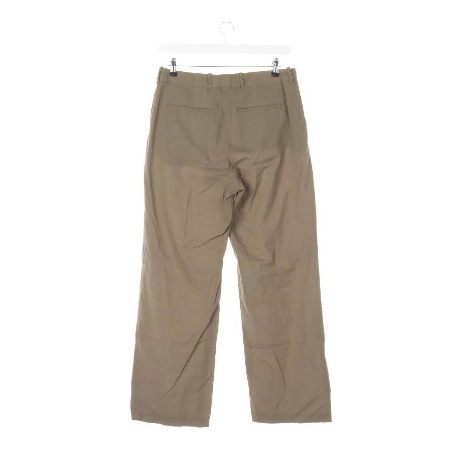 Image 2 of Trousers 48 Olive Green in color Green | Vite EnVogue