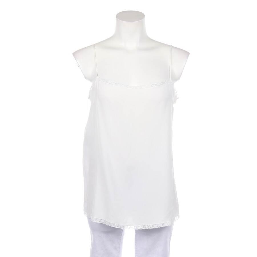 Image 1 of Silk Top 38 White in color White | Vite EnVogue