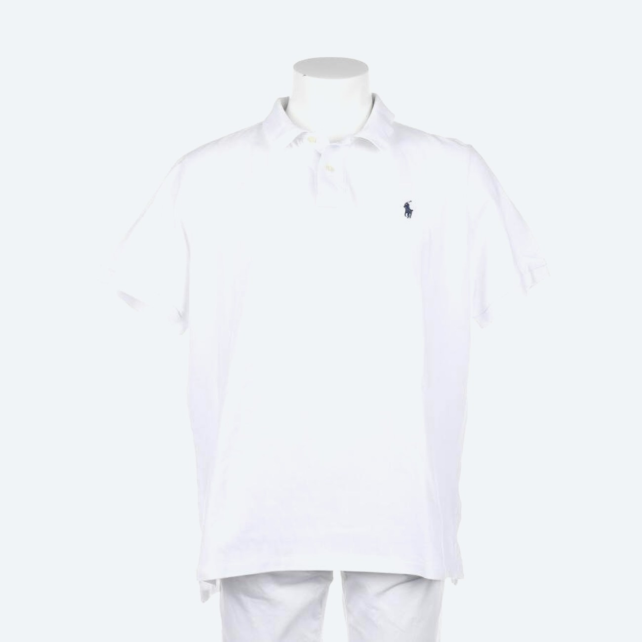 Bild 1 von Poloshirt XL Weiss in Farbe Weiss | Vite EnVogue