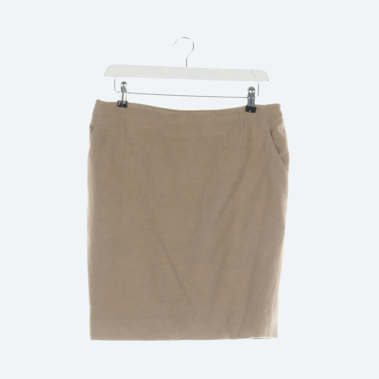 Image 1 of Skirt 46 Tan in color Brown | Vite EnVogue